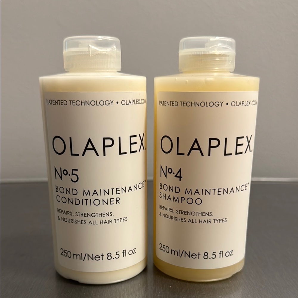 OLAPLEX No.4 and No.5 Bond Maintenance Shampoo and Conditioner Set